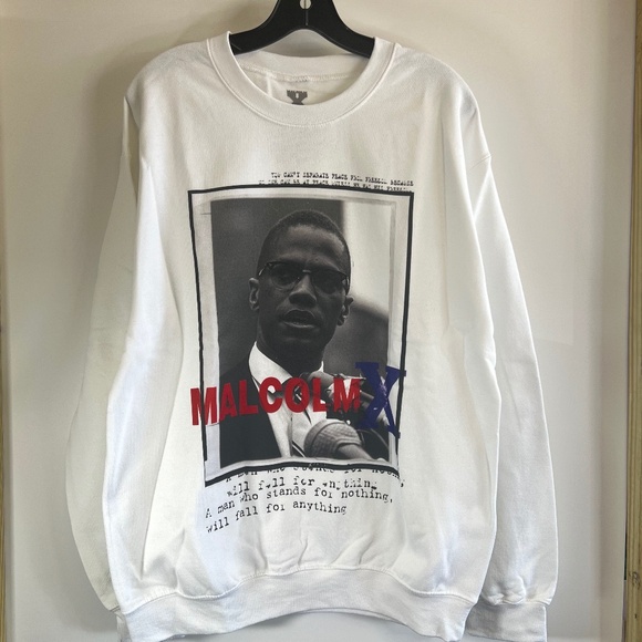Malcolm X Crewneck Sweatshirt - Picture 1 of 3